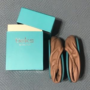 Tieks in Size 9 Taupe worn once.